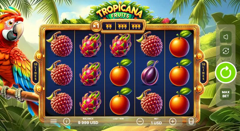 Tropicana Fruits gameplay screenshot