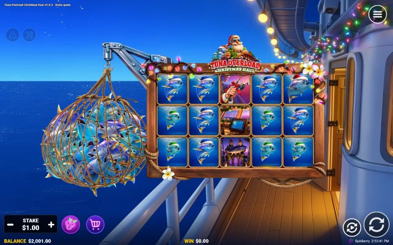 Tuna Overload Christmas Haul gameplay screenshot