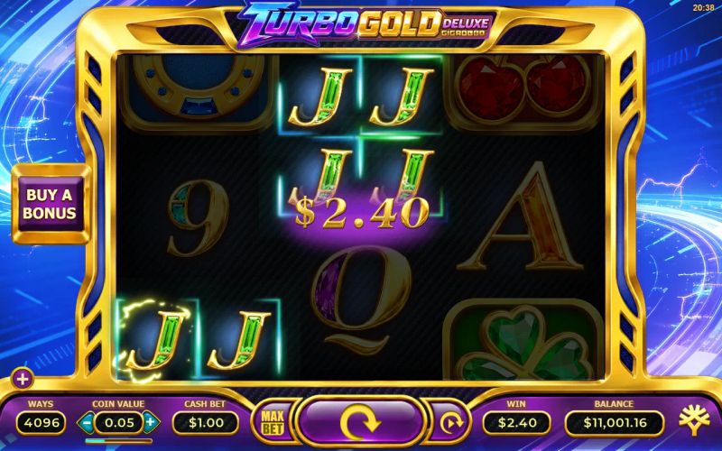 Turbo Gold Deluxe gameplay screenshot
