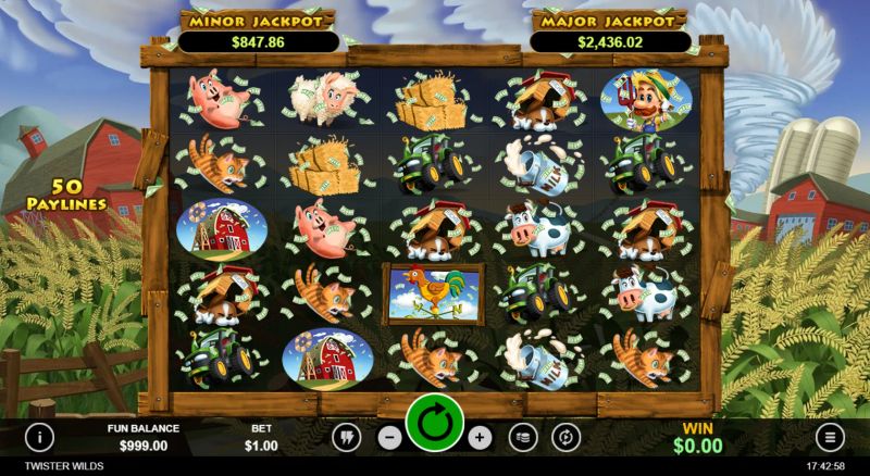 Twister Wilds gameplay screenshot