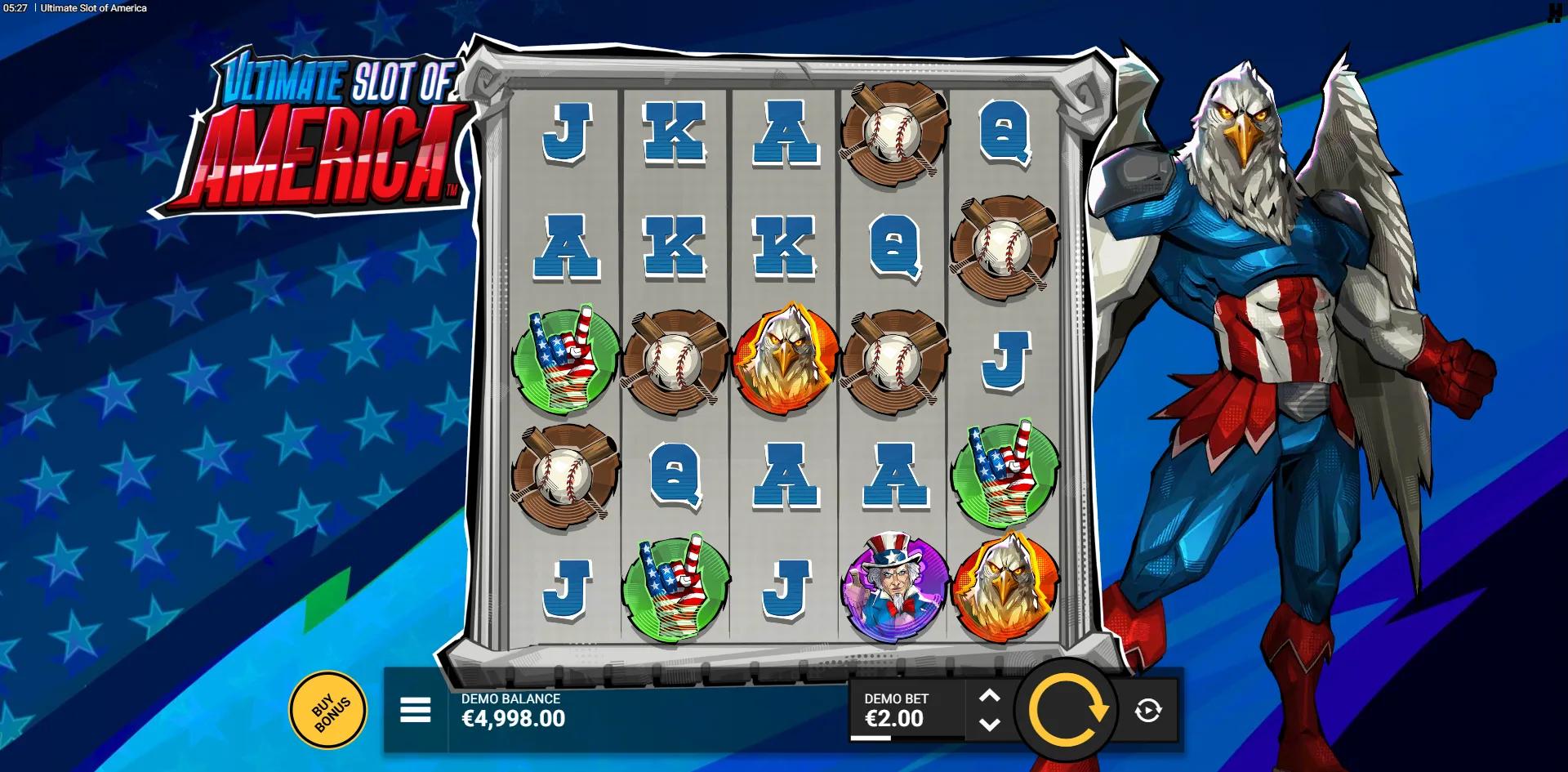 Ultimate Slot of America slot gameplay screenshot
