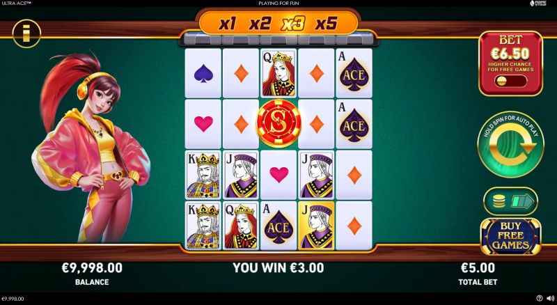 Ultra Ace gameplay screenshot