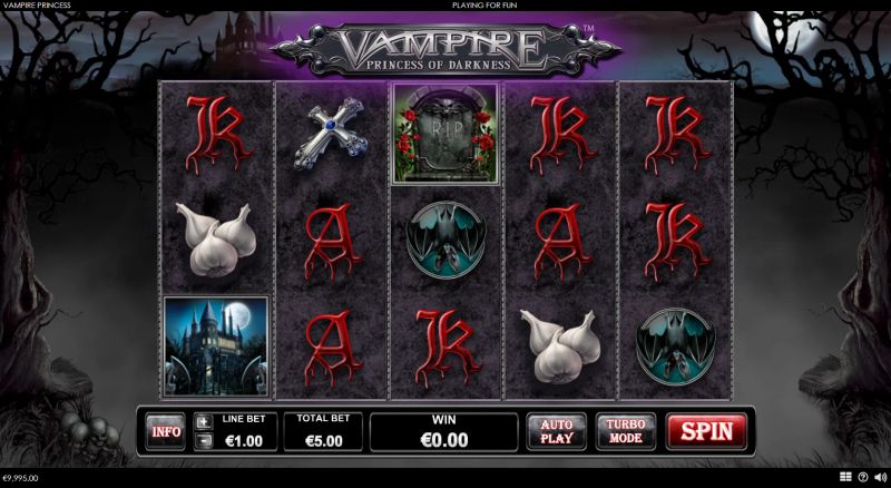 Vampire Princess of Darkness gameplay screenshot