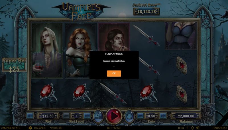 Vampire's Fate gameplay screenshot