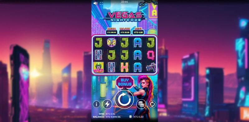 Vegas Nightcode gameplay screenshot
