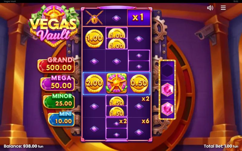 Vegas Vault gameplay screenshot