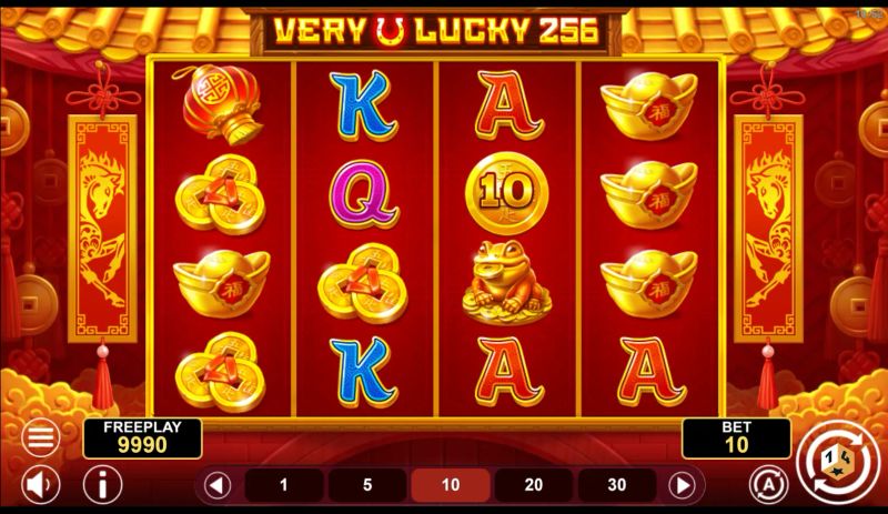 Very Lucky 256 gameplay screenshot