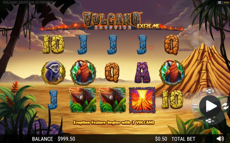 Volcano Eruption Extreme gameplay screenshot