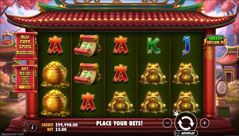 Greedy Fortune Pig gameplay screenshot