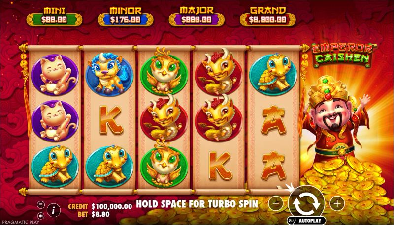 Emperor Caishen gameplay screenshot