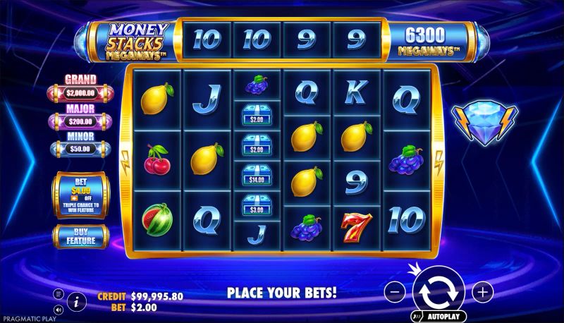 Money Stacks Megaways gameplay screenshot