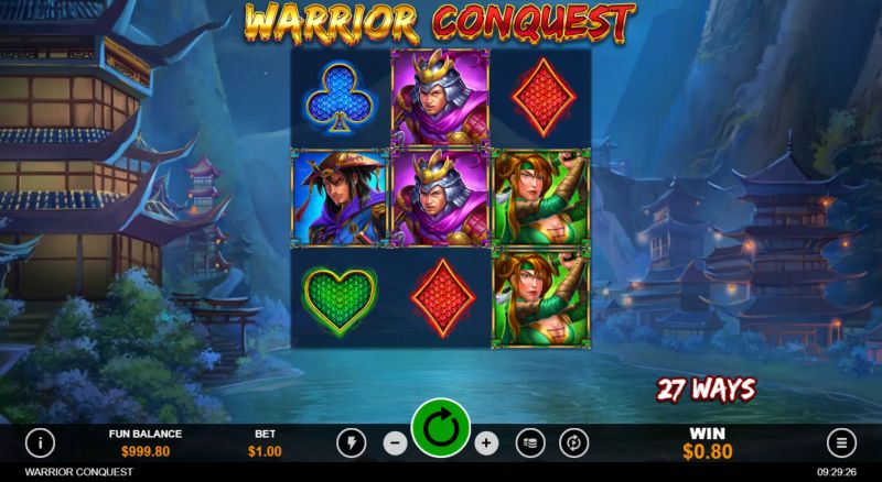 Warrior Conquest gameplay screenshot