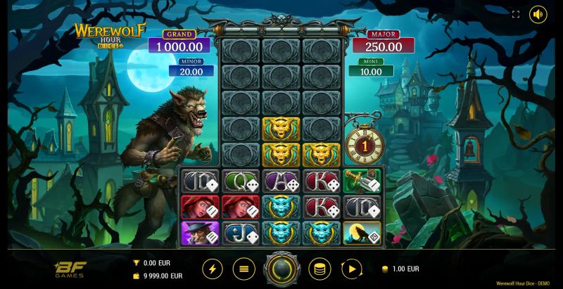 Werewolf Hour Dice gameplay screenshot