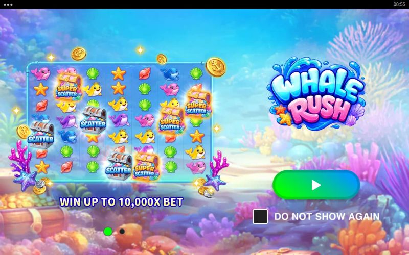 Whale Rush gameplay screenshot