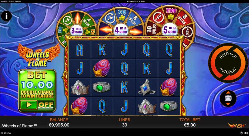 Wheels of Flame gameplay screenshot