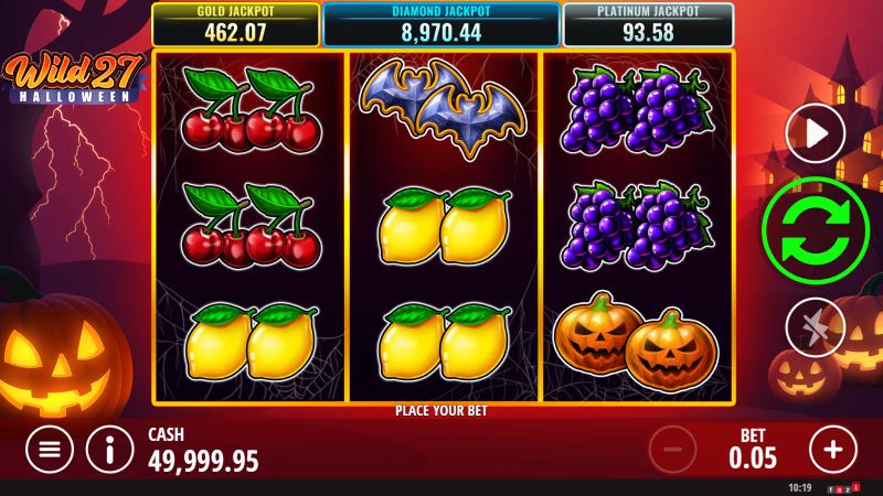 Wild 27 Halloween gameplay screenshot