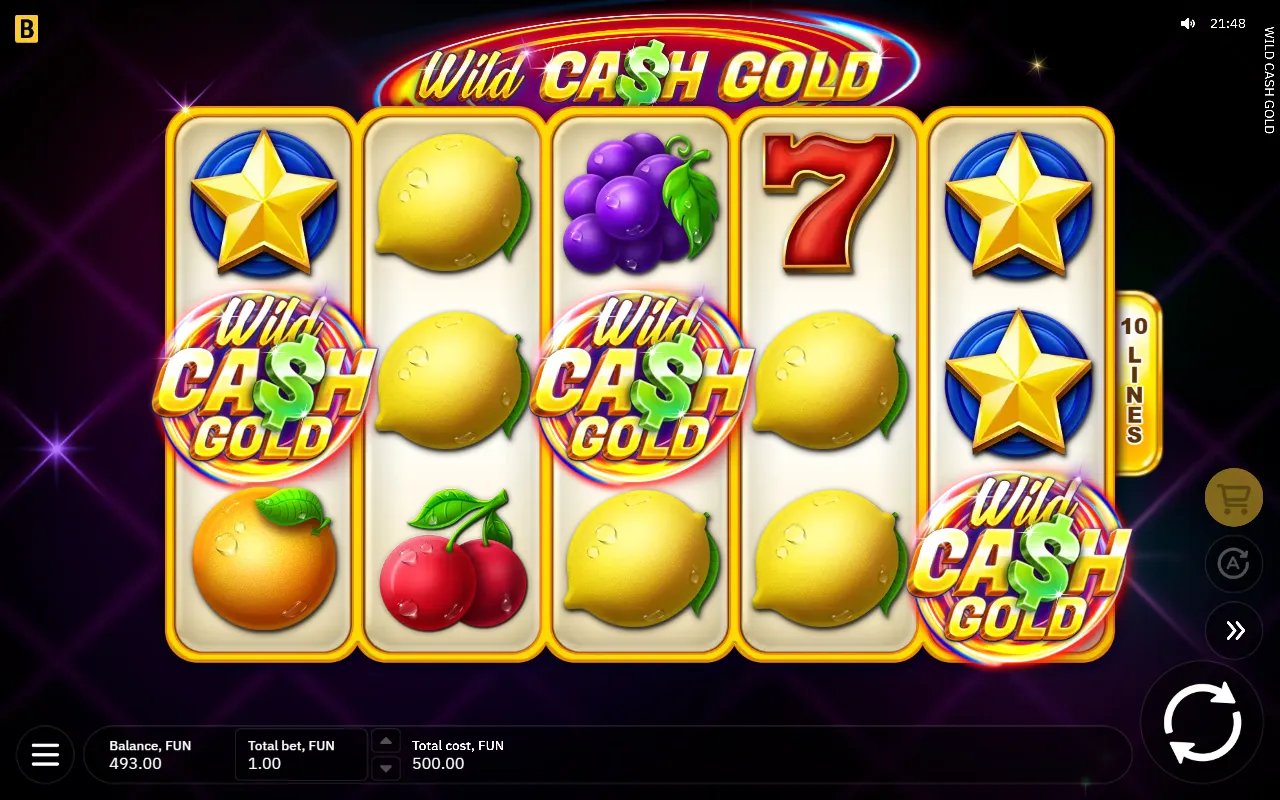 Wild Cash Gold - screenshot 1