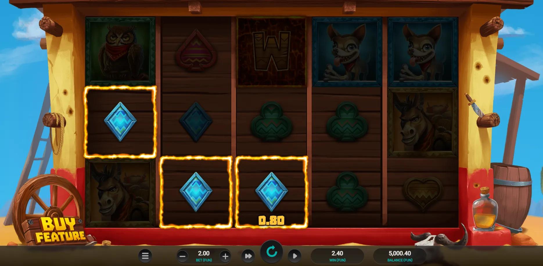 Wild Chapo slot gameplay screenshot
