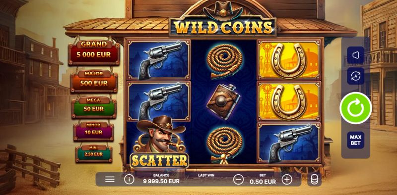 Wild Coins gameplay screenshot