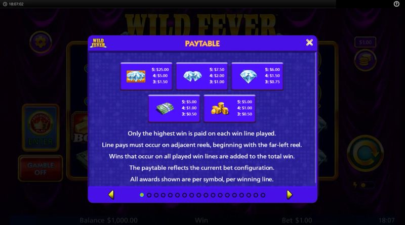 Wild Fever gameplay screenshot