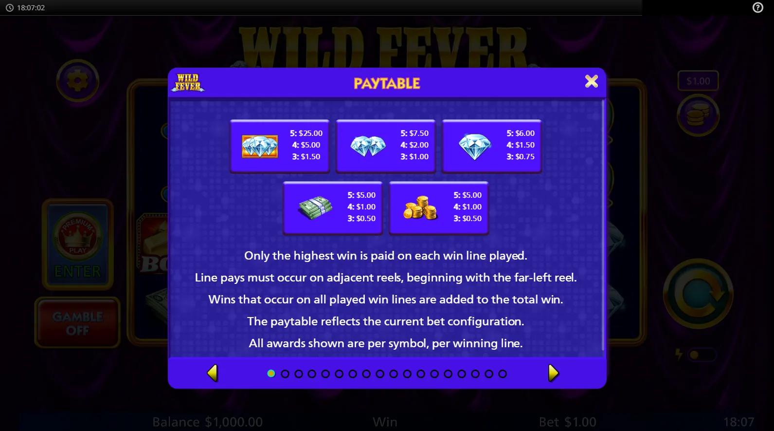 Wild Fever gameplay screenshot
