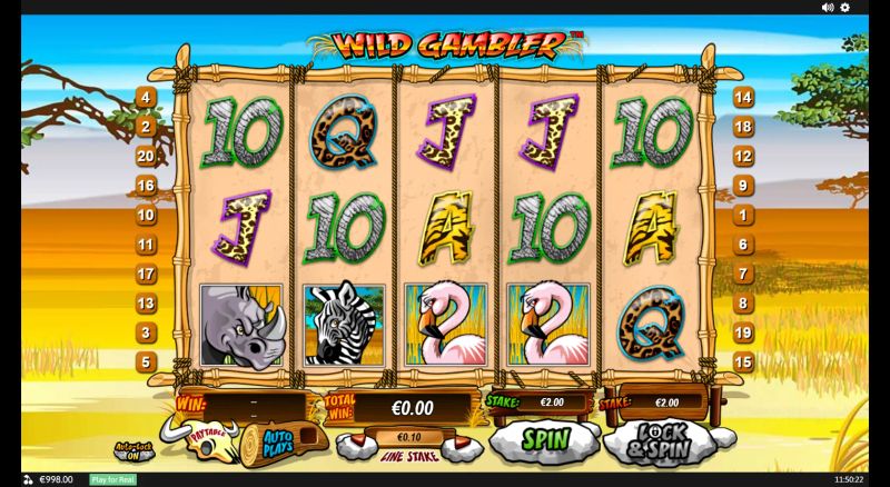 Wild Gambler gameplay screenshot