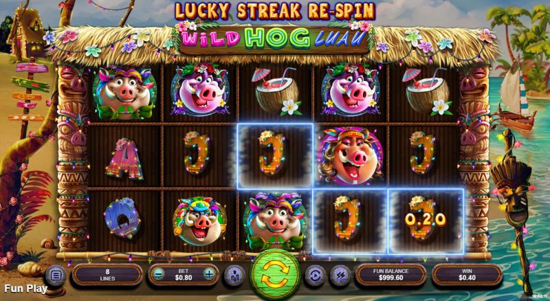 Wild Hog Luau gameplay screenshot