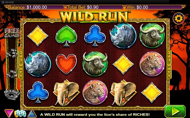 Wild Run gameplay screenshot