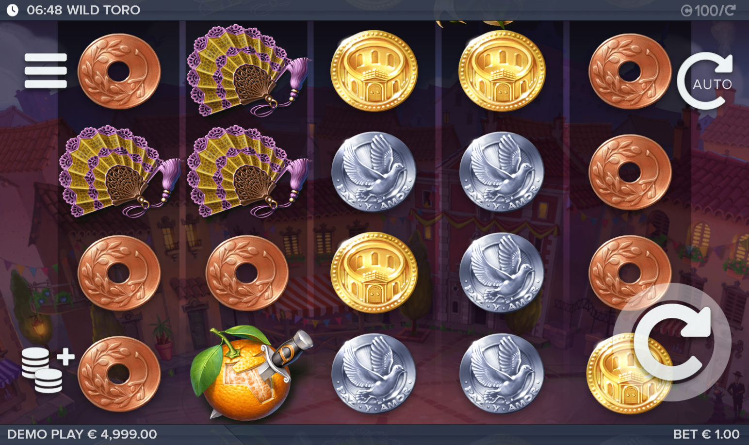 ELK Studios's Wild Toro slot - Animals theme, medium volatility action