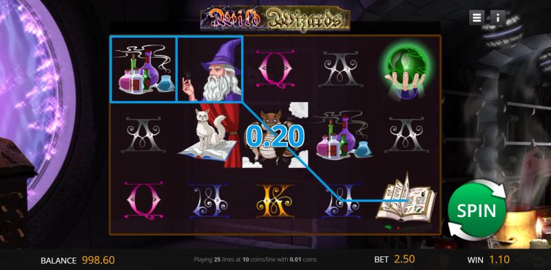 Wild Wizards gameplay screenshot