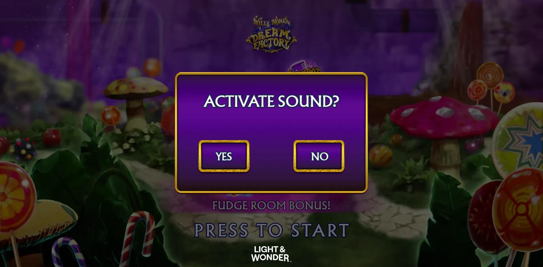 Willy Wonka Dream Factory slot gameplay screenshot