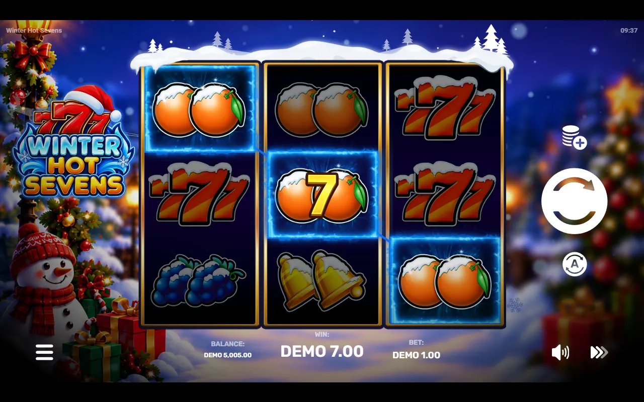 Winter Hot Sevens - screenshot 1