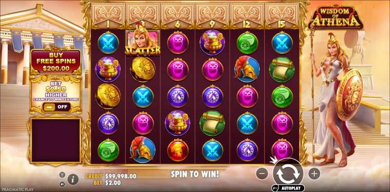 Wisdom of Athena gameplay screenshot