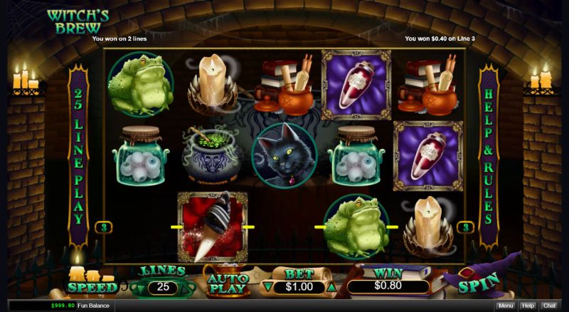 Witch's Brew gameplay screenshot