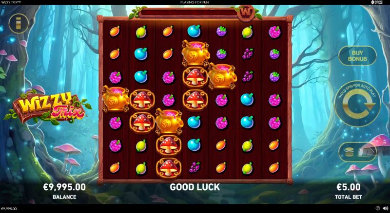 Wizzy Trix gameplay screenshot