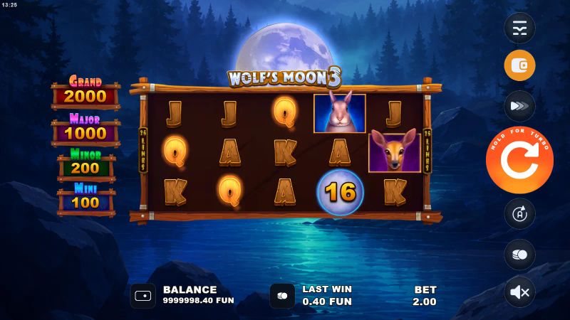 Wolf's Moon 3 gameplay screenshot