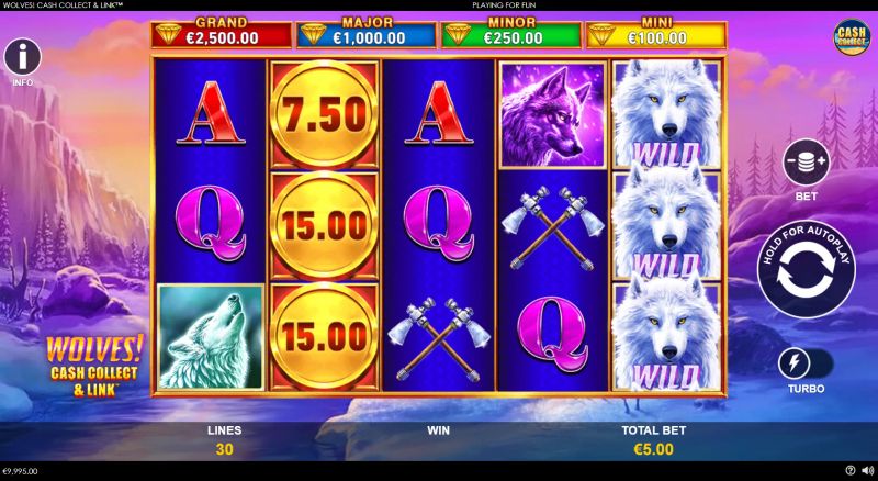 Wolves! Cash Collect & Link gameplay screenshot