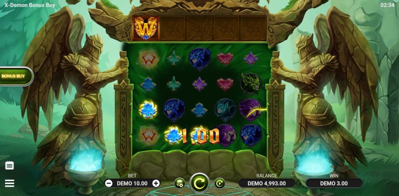 X-Demon Bonus Buy gameplay screenshot