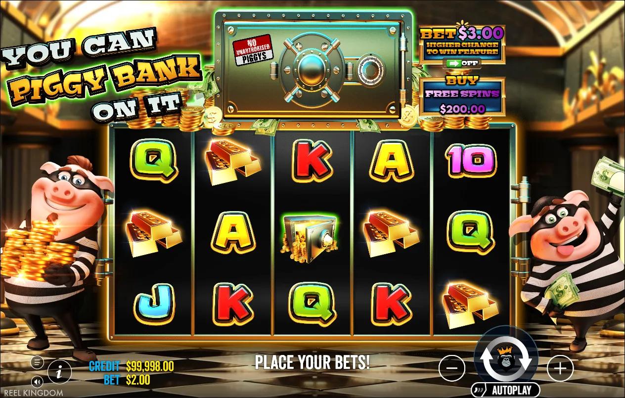 You Can Piggy Bank On It slot gameplay screenshot
