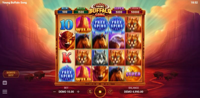 Young Buffalo Song gameplay screenshot