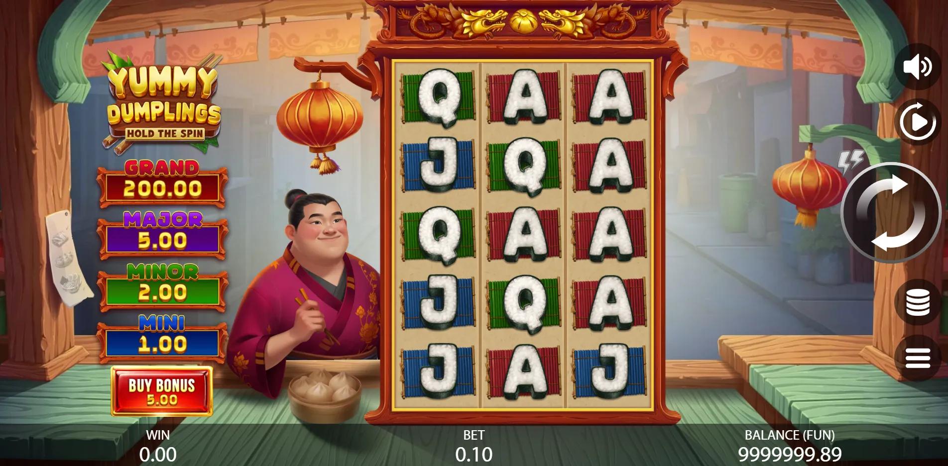 Yummy Dumplings: Hold The Spin slot gameplay screenshot