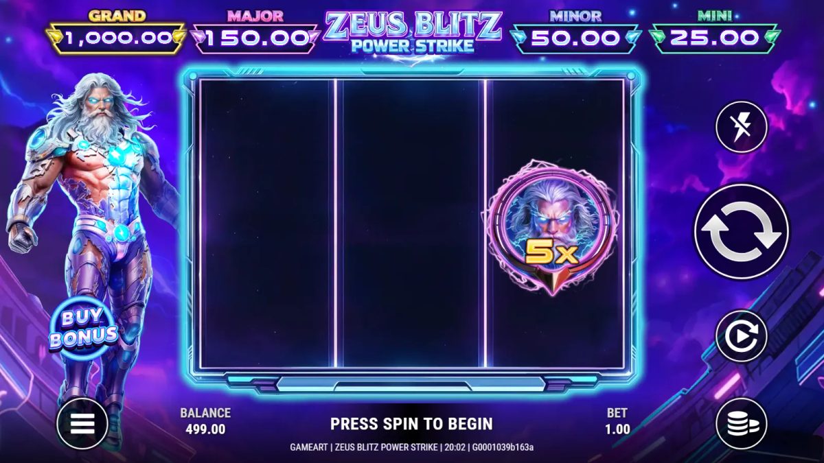 Zeus Blitz: Power Strike gameplay screenshot 1