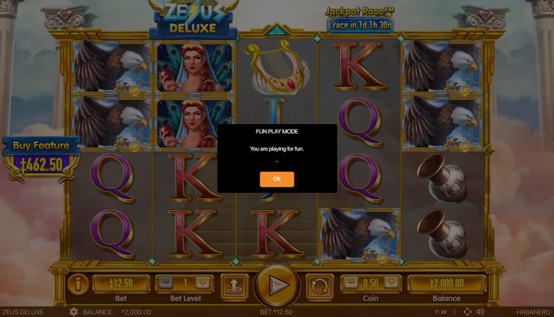 Zeus Deluxe gameplay screenshot