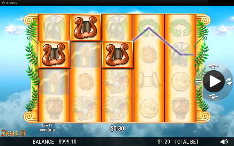 Zeus II gameplay screenshot