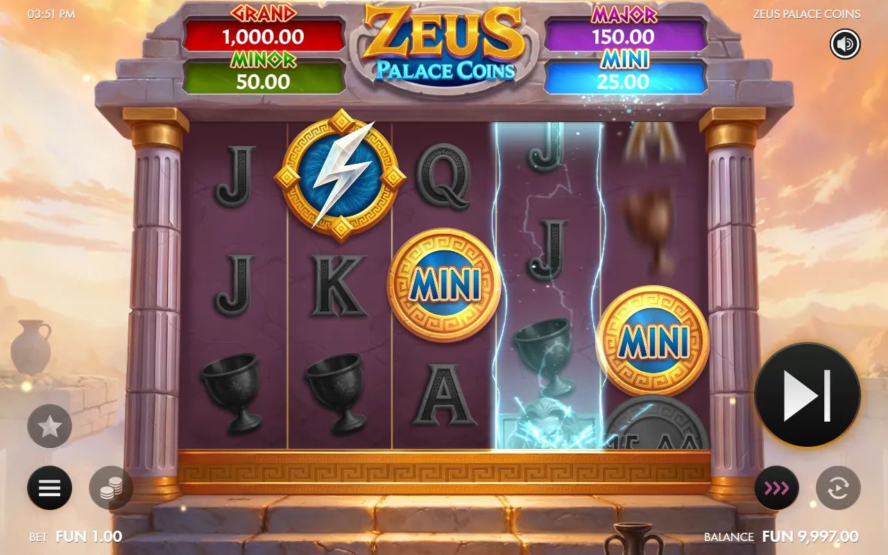 Zeus Palace Coins - screenshot 3