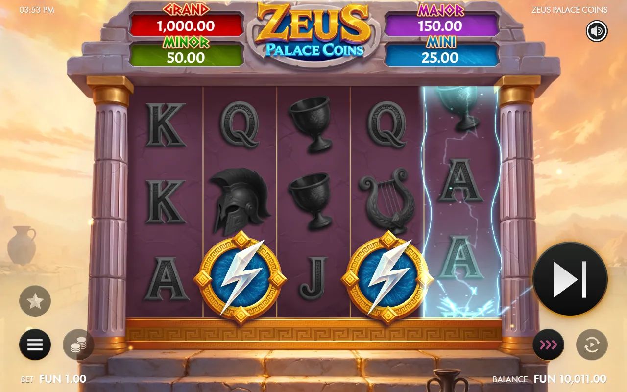 Zeus Palace Coins - screenshot 4