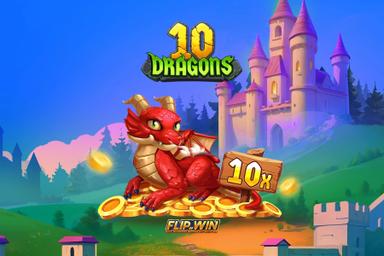 10 Dragons Flip N Win - IGT Slot