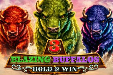 3 Blazing Buffalos: Hold & Win - Octoplay Slot
