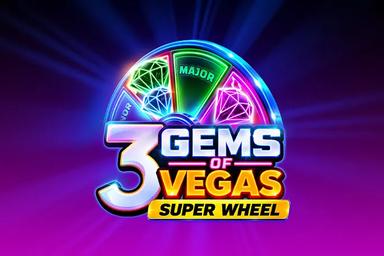 3 Gems of Vegas Super Wheel - Playson Slot