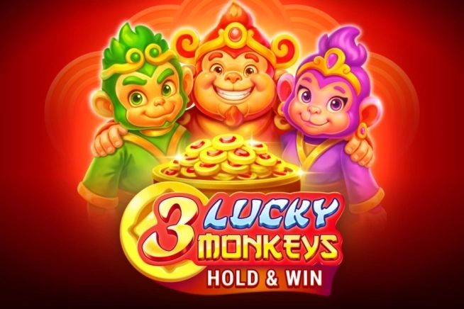 3 Lucky Monkeys Hold & Win